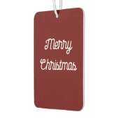 Festive en Cute Merry Kerstmis of Prettige feestda Luchtverfrisser (Links)