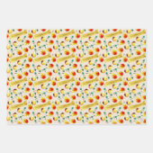 Festive Farmhouse Pears Boho Christmas Kitchen Inpakpapier Vel (Voorkant)