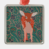 Festive Fawn Ornament (Voorkant)