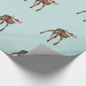 FESTIVE FAWN Wrapping Paper Cadeaupapier (Hoek)