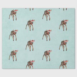 FESTIVE FAWN Wrapping Paper Cadeaupapier