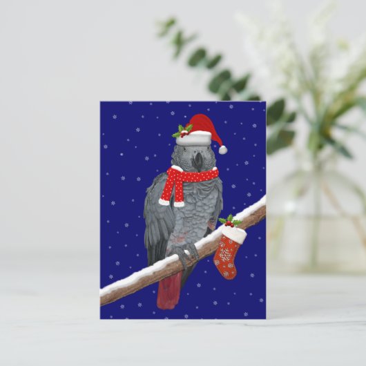 Festive Feathers Briefkaart (Staand voorkant)