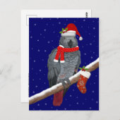 Festive Feathers Briefkaart (Voorkant / Achterkant)