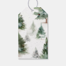 Festive Fir Tree Wenskaart