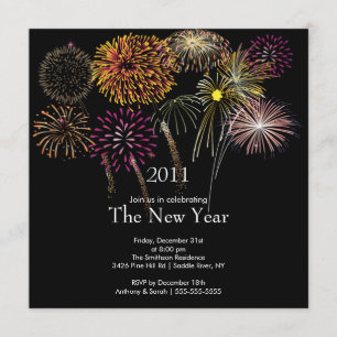 Festive Fireworks - Uitnodiging nieuwjaarspartij