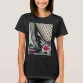 'Festive Fishnets' Schilderij op een T-shirt (Voorkant)
