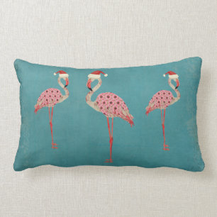 Festive Flamingos Lumbar Pillow Kussen