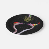 Festive Flamingos Paper Bord (Gekanteld)