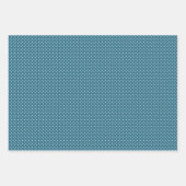 Festive Floral Mandala Snow Flakes Pattern Inpakpapier Vel (Voorkant 2)