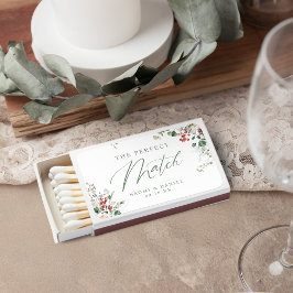 Festive Floral The Perfect Match Winter Wedding