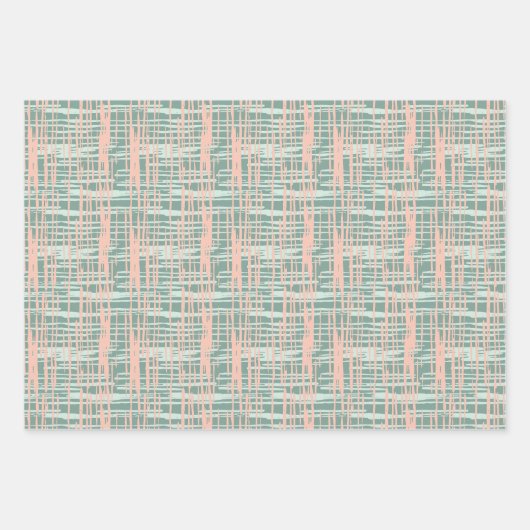 Festive Floral Wrapping Paper Flat Sheet Set 3 (Voorkant 3)