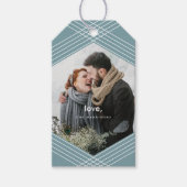 Festive Focus | Grijs blauw | Cadeaulabel (Voorkant)