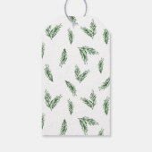 Festive Focus | Grijs blauw | Cadeaulabel (Achterkant)