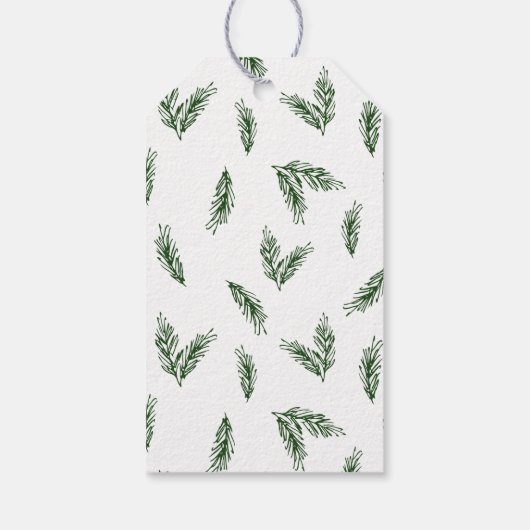 Festive Focus | Rood | Cadeaulabel (Achterkant)