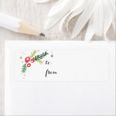 Festive Foliage Collectie Etiket (Insitu)