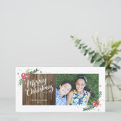 Festive Foliage Collectie Feestdagenkaart (Staand voorkant)