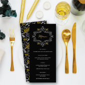 Festive Foliage  Deco Lijst Holiday Party Menu