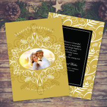 Festive Foliage Elegant  Deco Lijst Foto