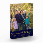 Festive Foliage Merry and Bright Holiday Foto (Links)