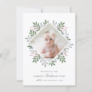 Festive Foliage Wreatfoto van Merriest Kerstfeest Feestdagenkaart