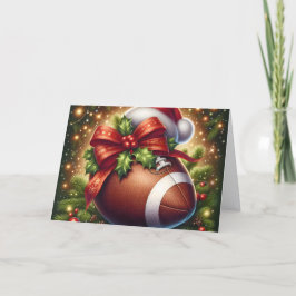 Festive Football Christmas Feestdagen Kaart