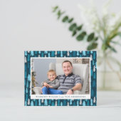 Festive Forest | Holiday-foto Briefkaart (Staand voorkant)