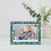 Festive Forest | Holiday-foto Briefkaart (Staand voorkant)
