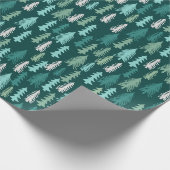 Festive Forest | Vakantie Cadeaupapier (Hoek)