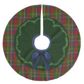 Festive Forrester Tartan Pset Tree Skirt Kerstboom Rok (Voorkant)