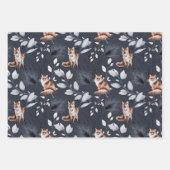 Festive Foxes Inpakpapier Vel (Voorkant 3)