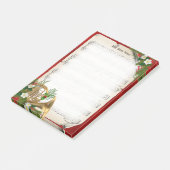 Festive French Horn Sheet Music Post-it® Notes (Schuin)