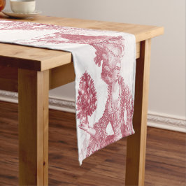 Festive French Shabby Chic Marie Antoinette Korte Tafelloper