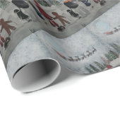 Festive Friends Painting by Alfred Fox Cadeaupapier (Rol Hoek)