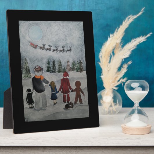 Festive Friends Painting by Alfred Fox Fotoplaat (Zijkant)