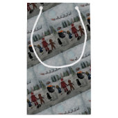 Festive Friends Painting by Alfred Fox Klein Cadeauzakje (Achterkant)