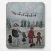 Festive Friends Painting by Alfred Fox Muismat (Voorkant)