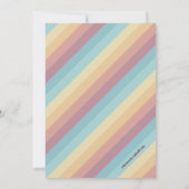 Festive Friendsgiving Dinner Party Uitnodigingen (Achterkant)