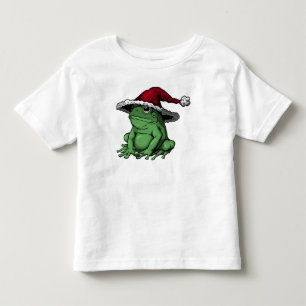 Festive Frog Kinder Shirts