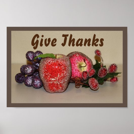 Festive Fruits 8 x 12' Poster (Voorkant)