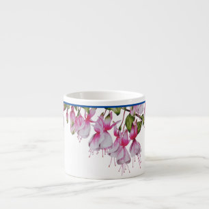 'Festive Fuchsias' op een Espresso Mok