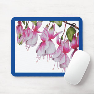 'Festive Fuchsias' op een Muismat