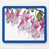 'Festive Fuchsias' op een Muismat (Voorkant)