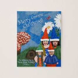 Festive Fun Add Photo to Word a Gnome Family Legpuzzel