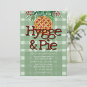 Festive fun Holiday Party hygge Kaart (Staand voorkant)