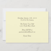 Festive Garden Paper Lantern Jubileum Invitati Kaart (Achterkant)