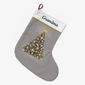 Festive Gift for Grandma - Christmas Stocking Grote Kerstsok (Voorkant (Hangend))