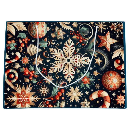 Festive Gift Wraps mod.03 Groot Cadeauzakje (Voorkant)