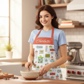 Festive Gifts Kerstmis Feestdagen Persoonlijke naa Schort