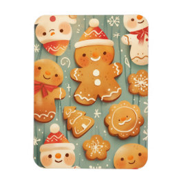 Festive Gingerbread Cookies Magneet