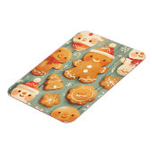 Festive Gingerbread Cookies Magneet (Linkerzijde)